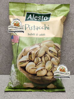 Фісташки ALESTO Каліфорнія смажені солоні 500г